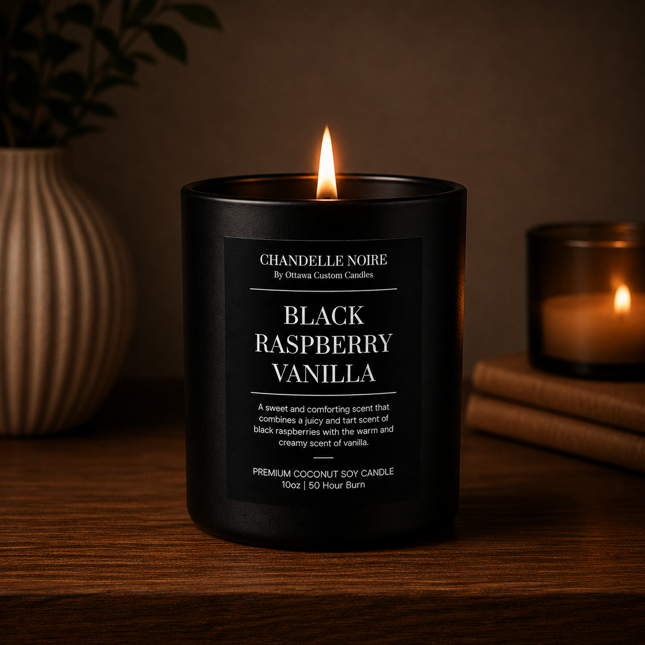 Chandelle Noire – Black Raspberry Vanilla | Ottawa Custom Candles