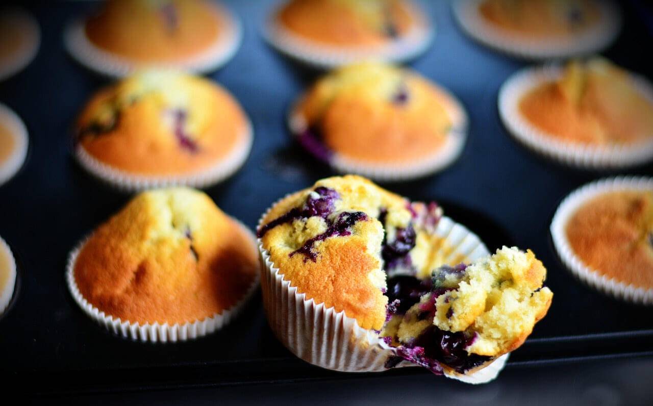 Blueberry Muffin Scented Candle - Hand-Poured in Ottawa - Eco-Friendly Soy Wax.