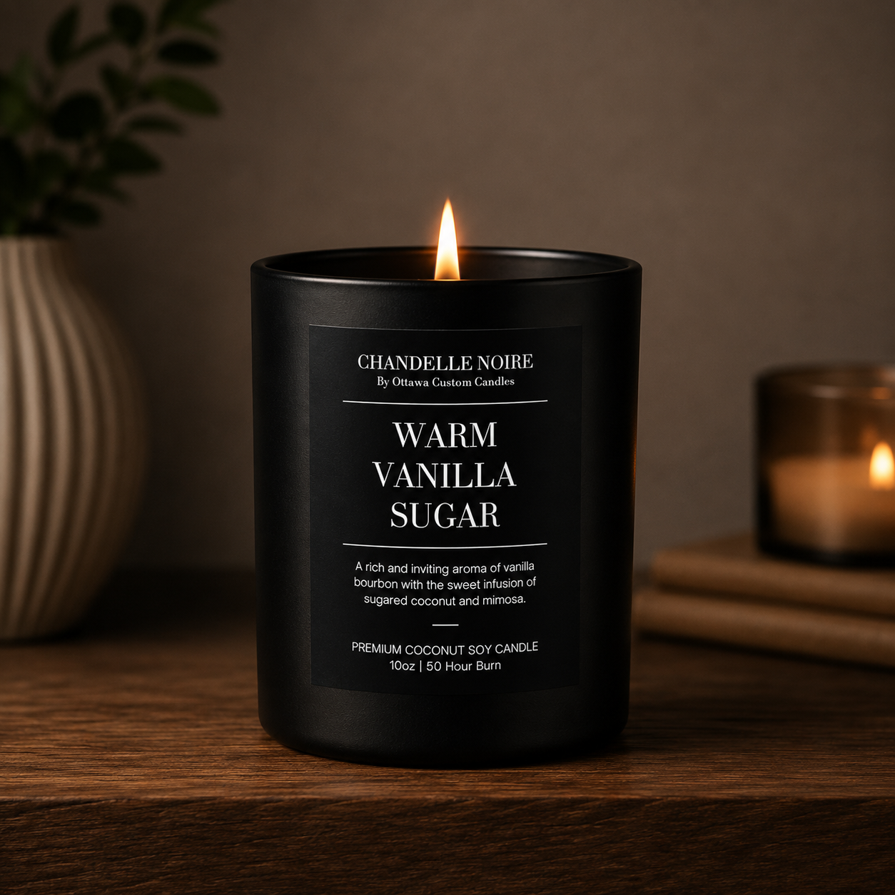 Warm Vanilla Sugar | Premium Coconut Soy Candle