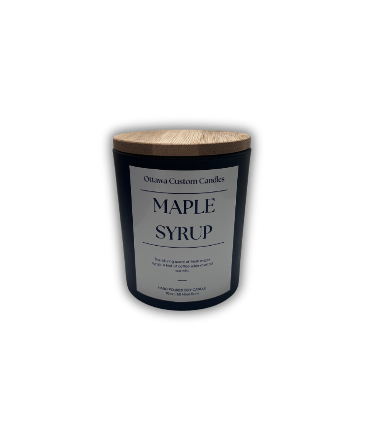 Maple Syrup - Ottawa Custom Candles